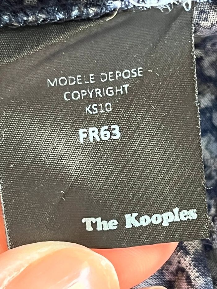 Robe bustier à fleurs The Kooples M - photo numéro 7