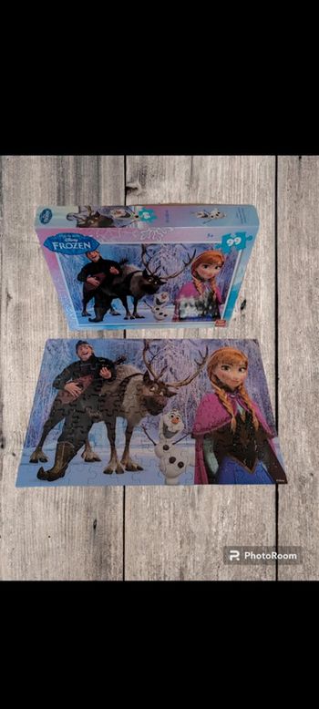 🧩Puzzle Reine des Neige 5+
