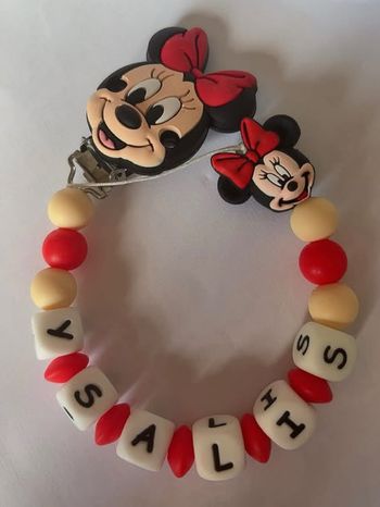 attache tétine personnalisée 