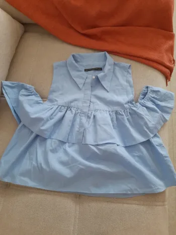 Blouse épaules dénudées neuve Zara