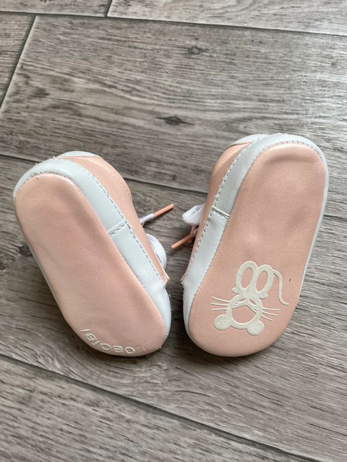 Baskets rose Obaibi 6/12 mois - photo numéro 6