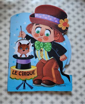 Livre silhouette Le cirque 