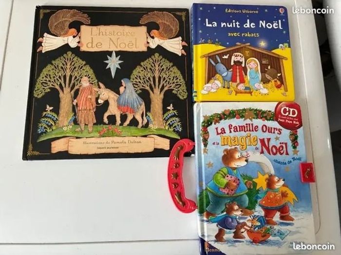 Noël - Lot de 3 livres et 1 CD
