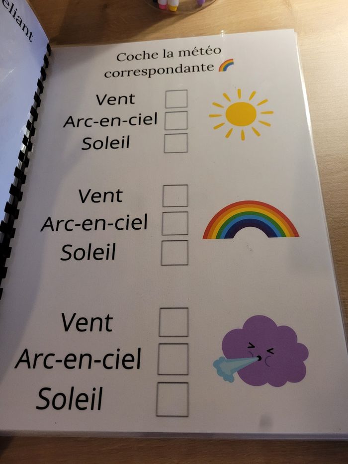 Livres d'activités les saisons stylo ✨️ - photo numéro 3