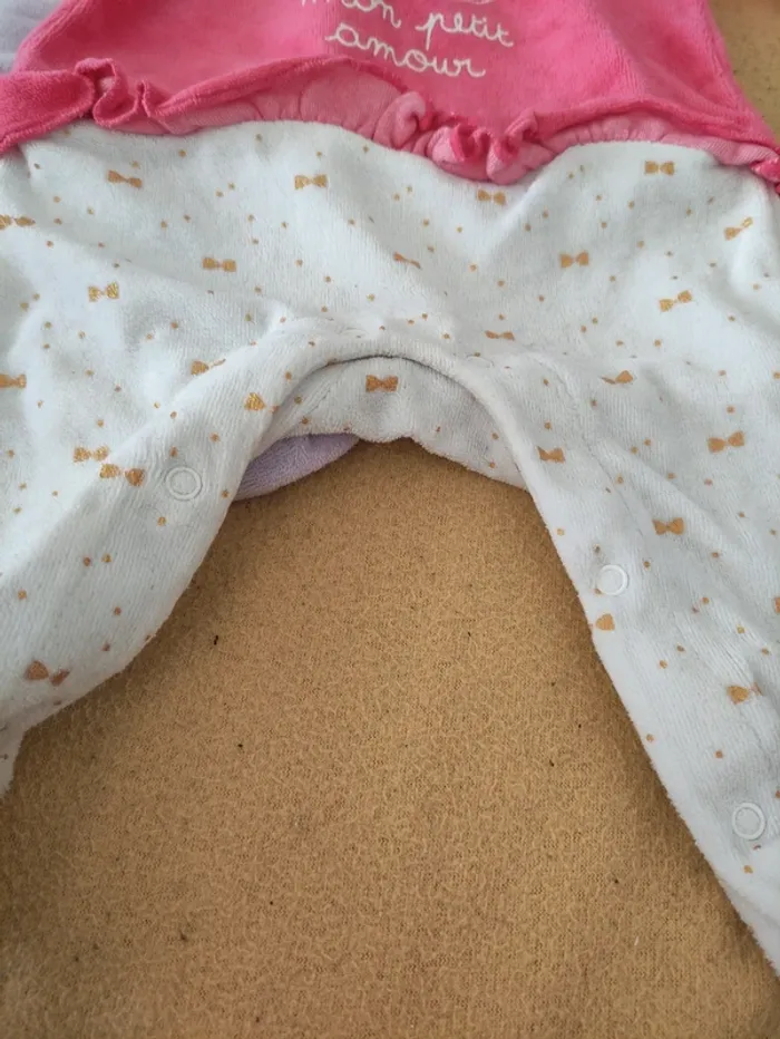 Lot de 2 pyjamas chaud - photo numéro 2