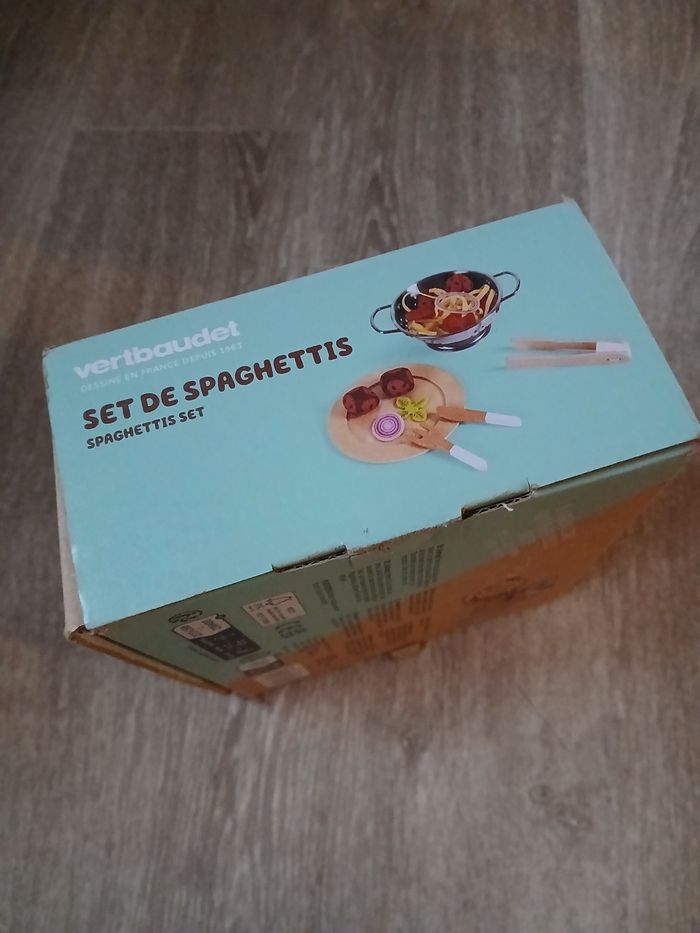 Jouet set spaghettis neuf vertbaudet - photo numéro 2