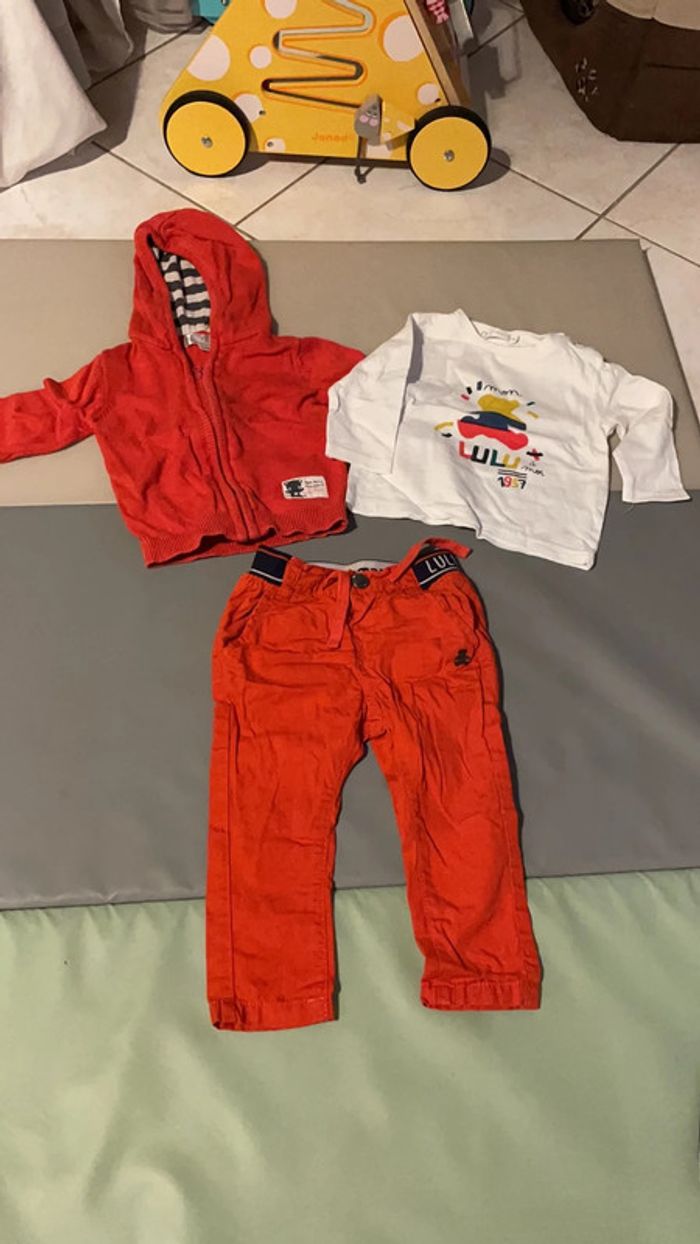 Lot 6 mois Lulu castagnette