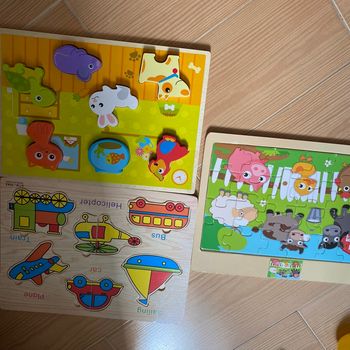 Puzzle bébé x3