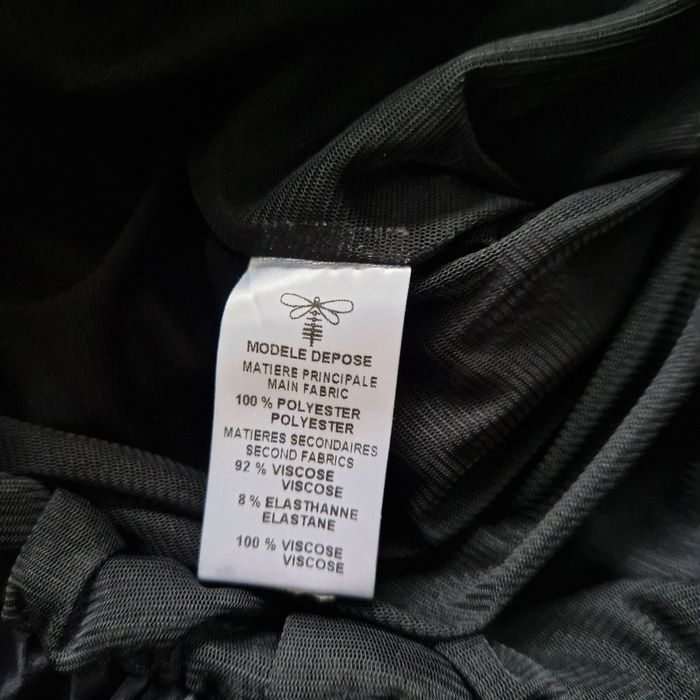 Robe Noire avec Motifs La Mode Est à Vous, Taille 42 - photo numéro 8