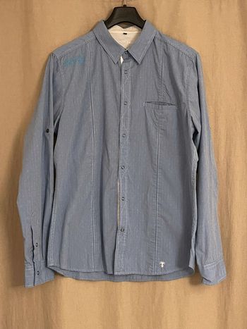 Chemise bleue - l’Effet Péi - T. L
