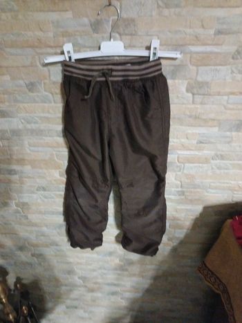 Pantalon doublé maron 6A