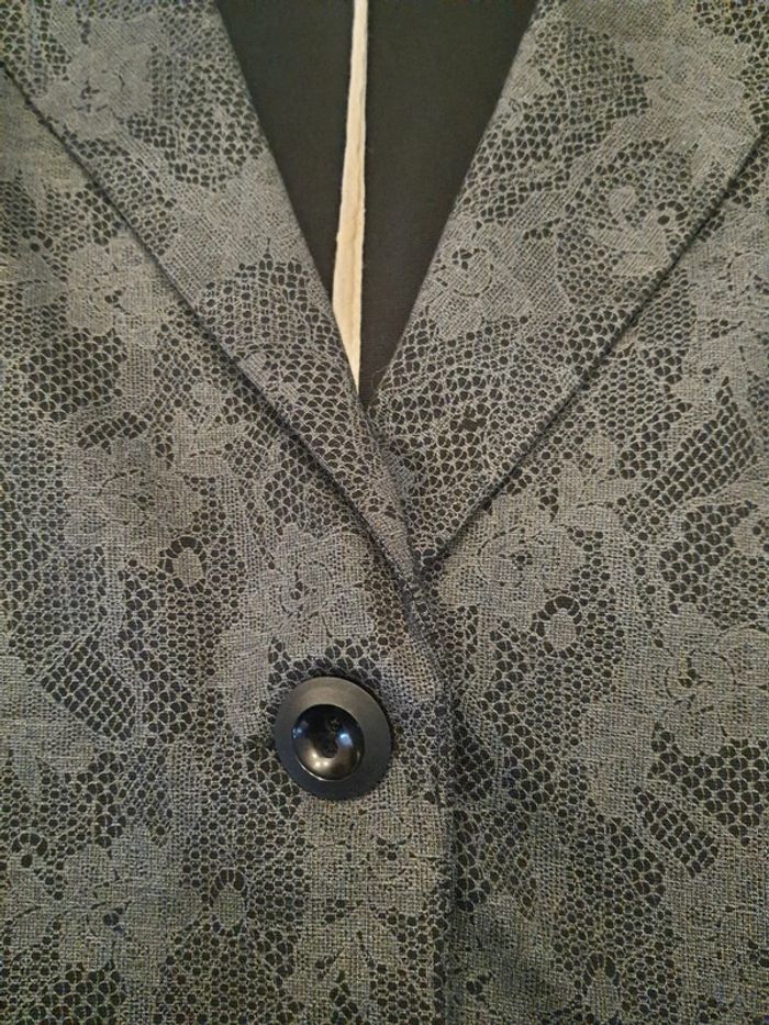 Blazer gris Cassis taille 44 - photo numéro 9