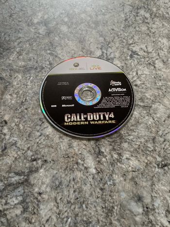 Call of duty 4 modern warfare Xbox 360