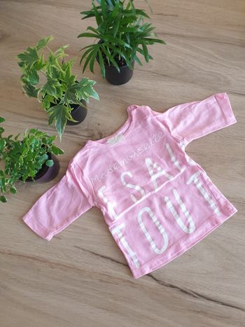 Tee shirt manches longues 1mois