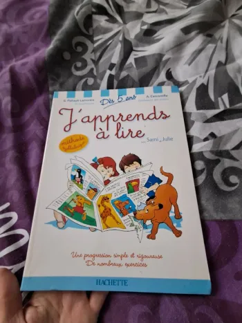Livre j'apprends a lire
