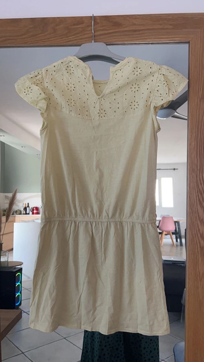 Robe jaune pastel Vertbaudet 14 ans - photo numéro 2