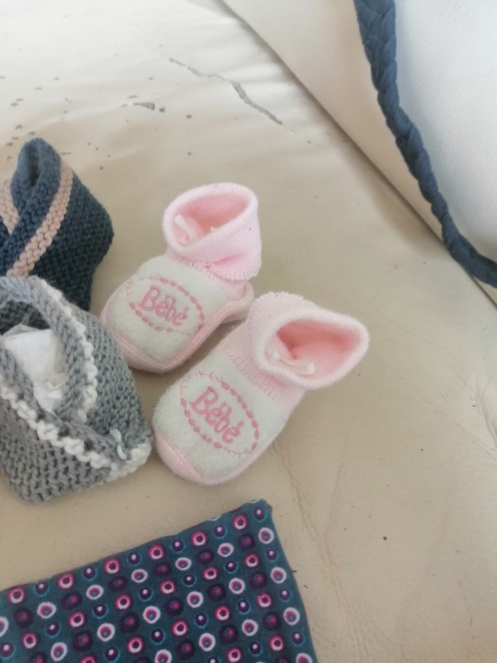 Lot de chaussons nouveau né - photo numéro 4