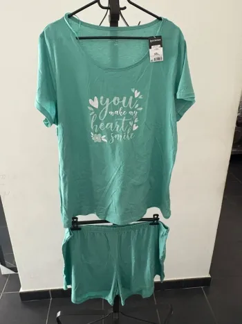 Pyjama bleu clair Taille XXL