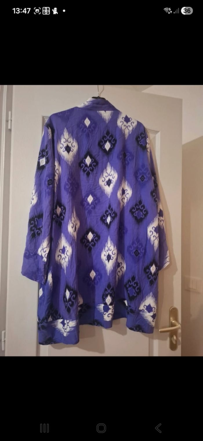 Cardigan H&L violet neuf - photo numéro 3