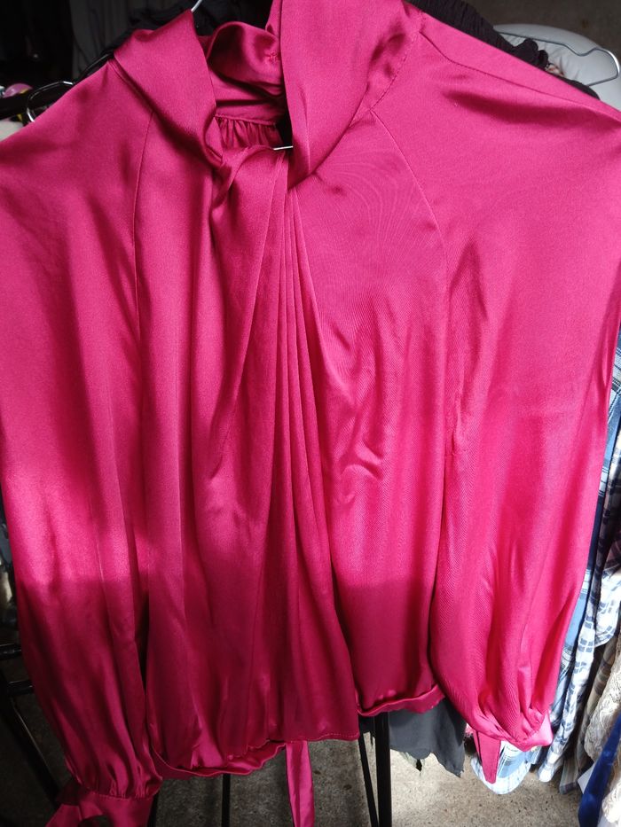 Blouse rose Zara - photo numéro 3