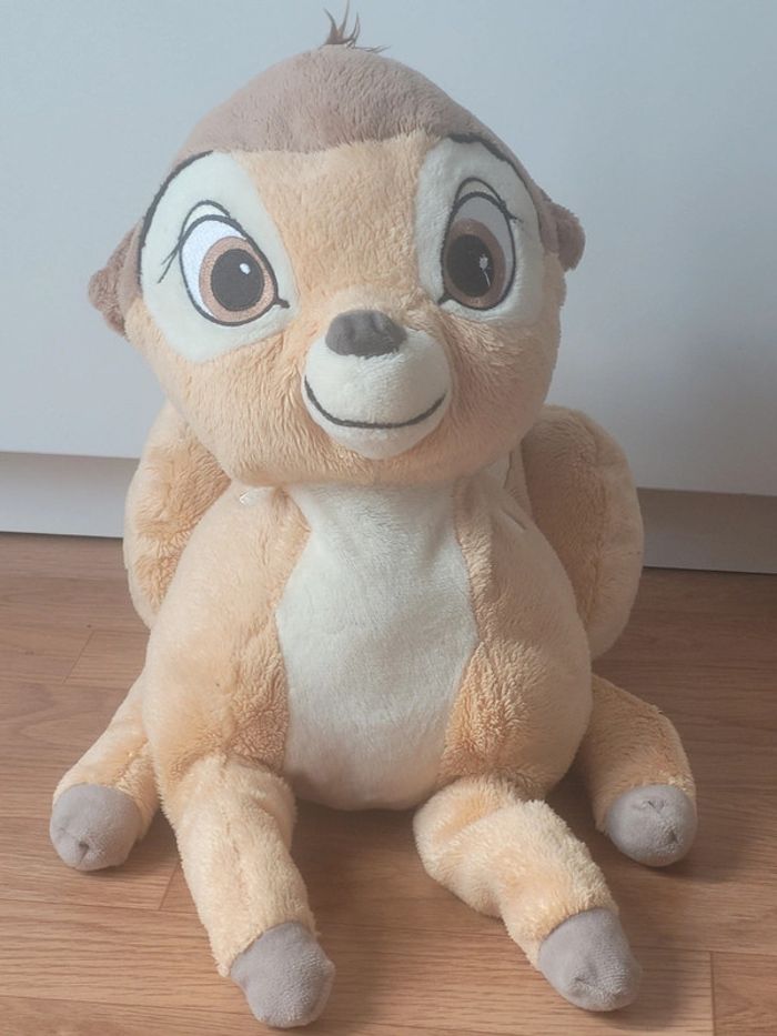 Peluche grand Bambi allongé Disney - photo numéro 2