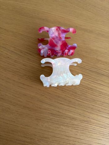 Lot 2 pinces à cheveux Celine