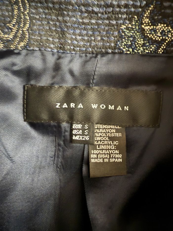 Blazer Zara Woman Taille 36 - photo numéro 3