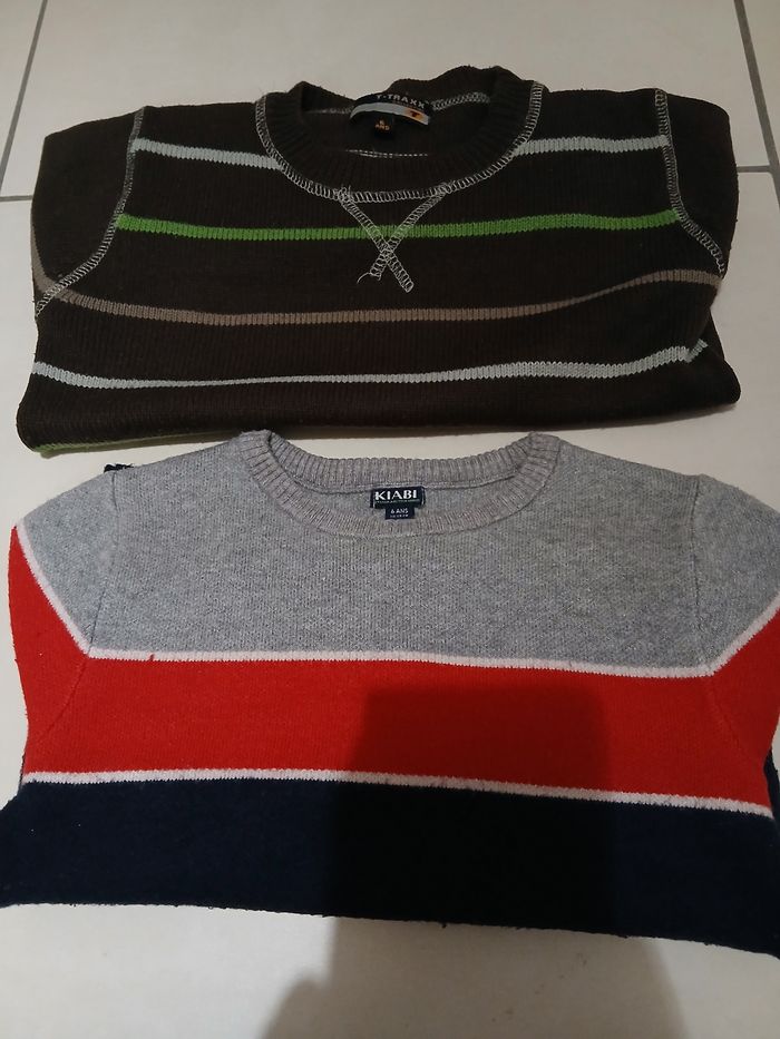 2 pulls chauds garçon - photo numéro 2
