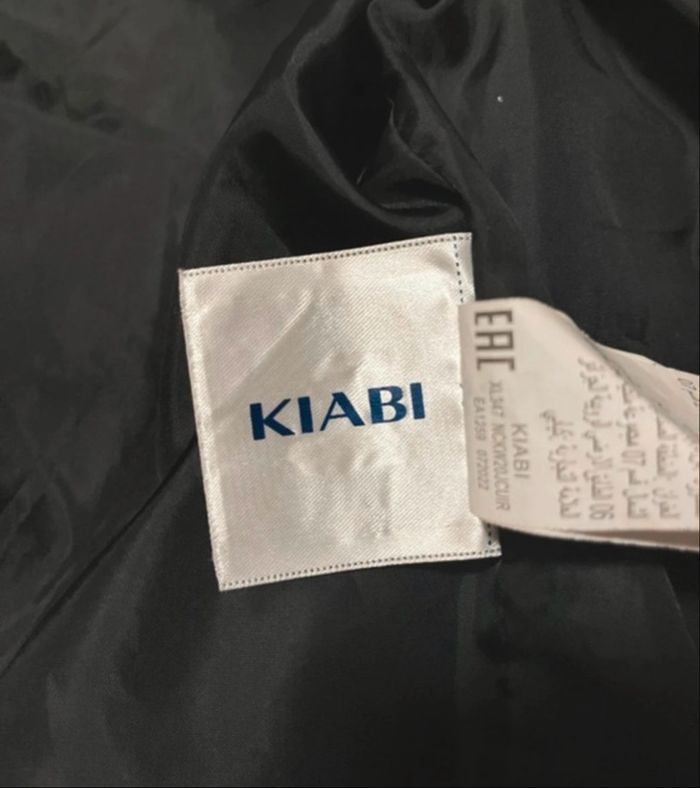 Veste simili cuir noire Kiabi - photo numéro 4