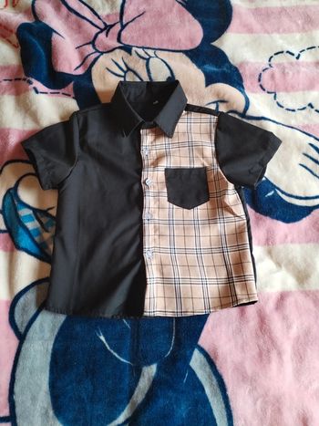 Chemise manche courte garçon