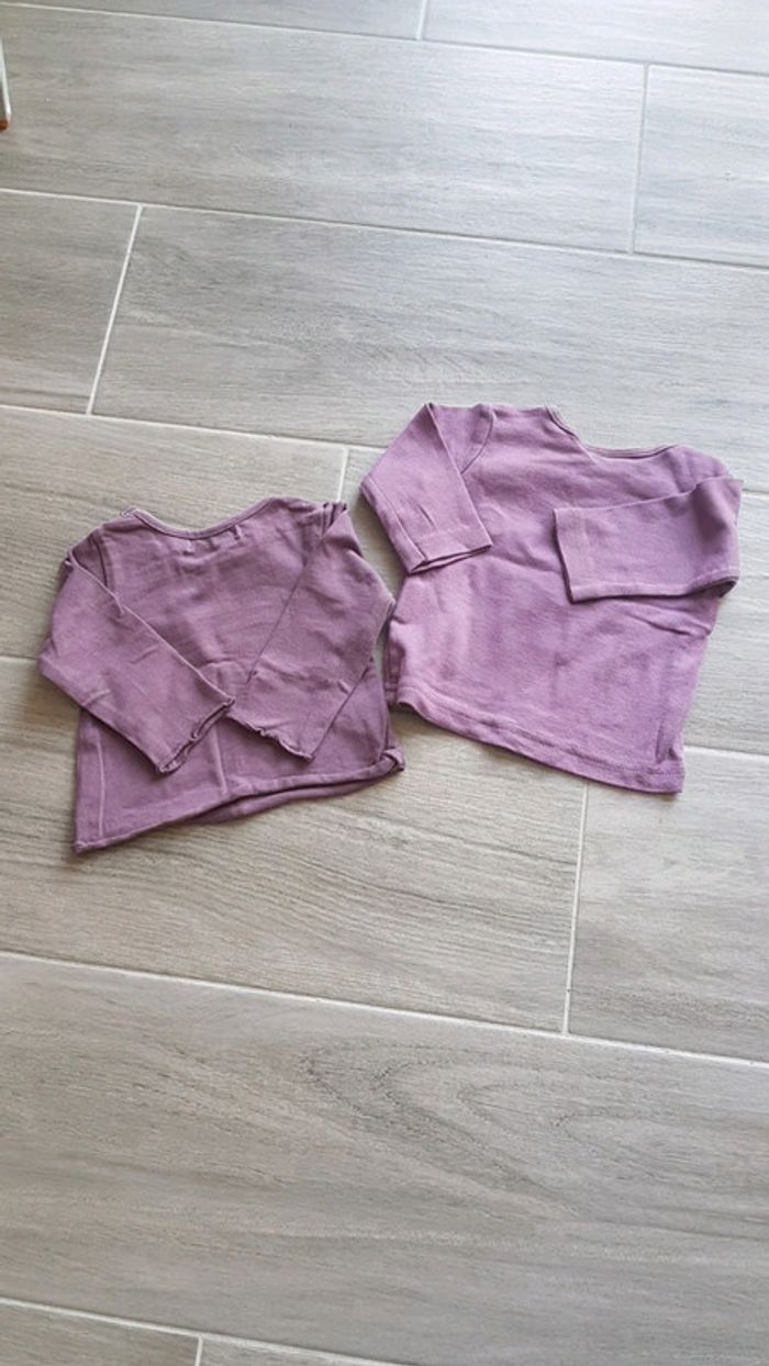 2 T-shirts manches longues 3 M TAO et DPAM - photo numéro 2