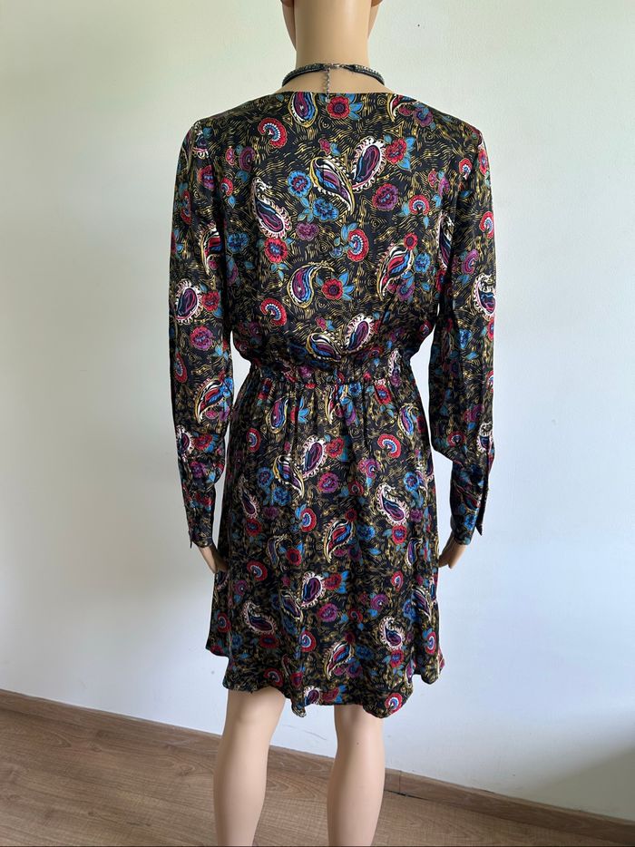Robe imprimée neuve à manches longues VILA taille 36 - photo numéro 5