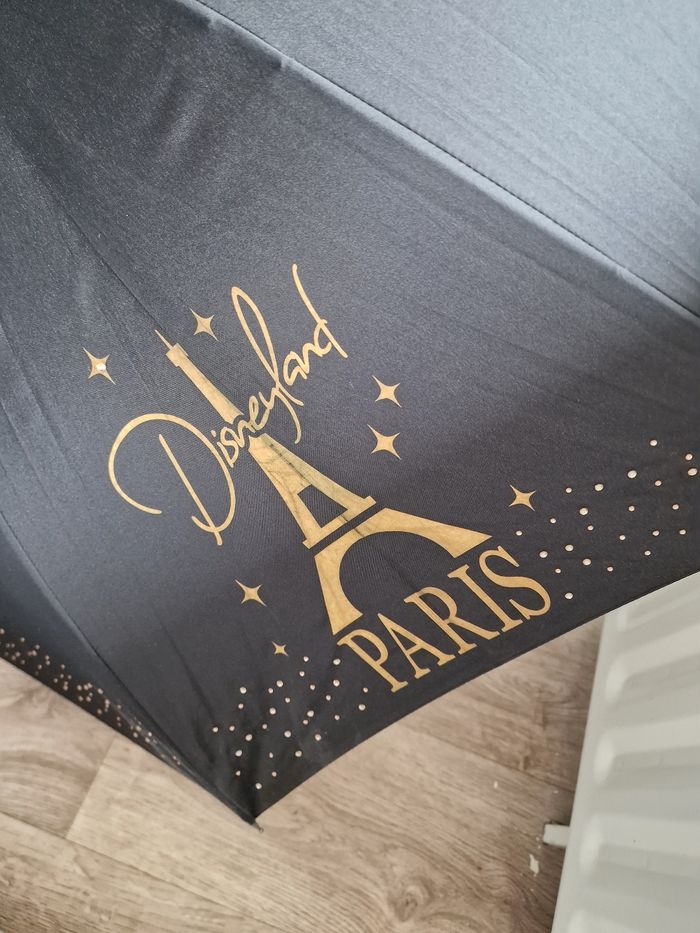 Disney / Euro Disney / Disneyland Paris - Parapluie adulte - Noir avec strass - photo numéro 5