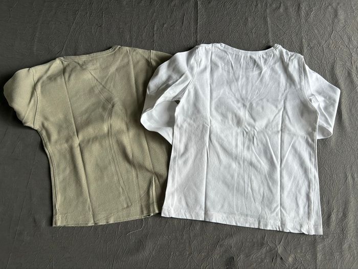 Lot 2 t-shirts manches longues fille - photo numéro 3