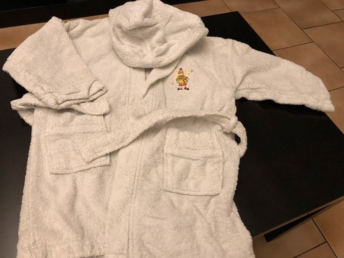Peignoir de bain enfant 4 ans