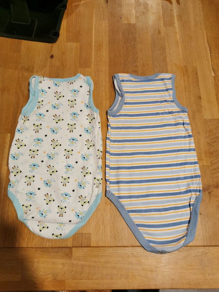 Lot 2 bodies sans manches 2 ans - photo numéro 2
