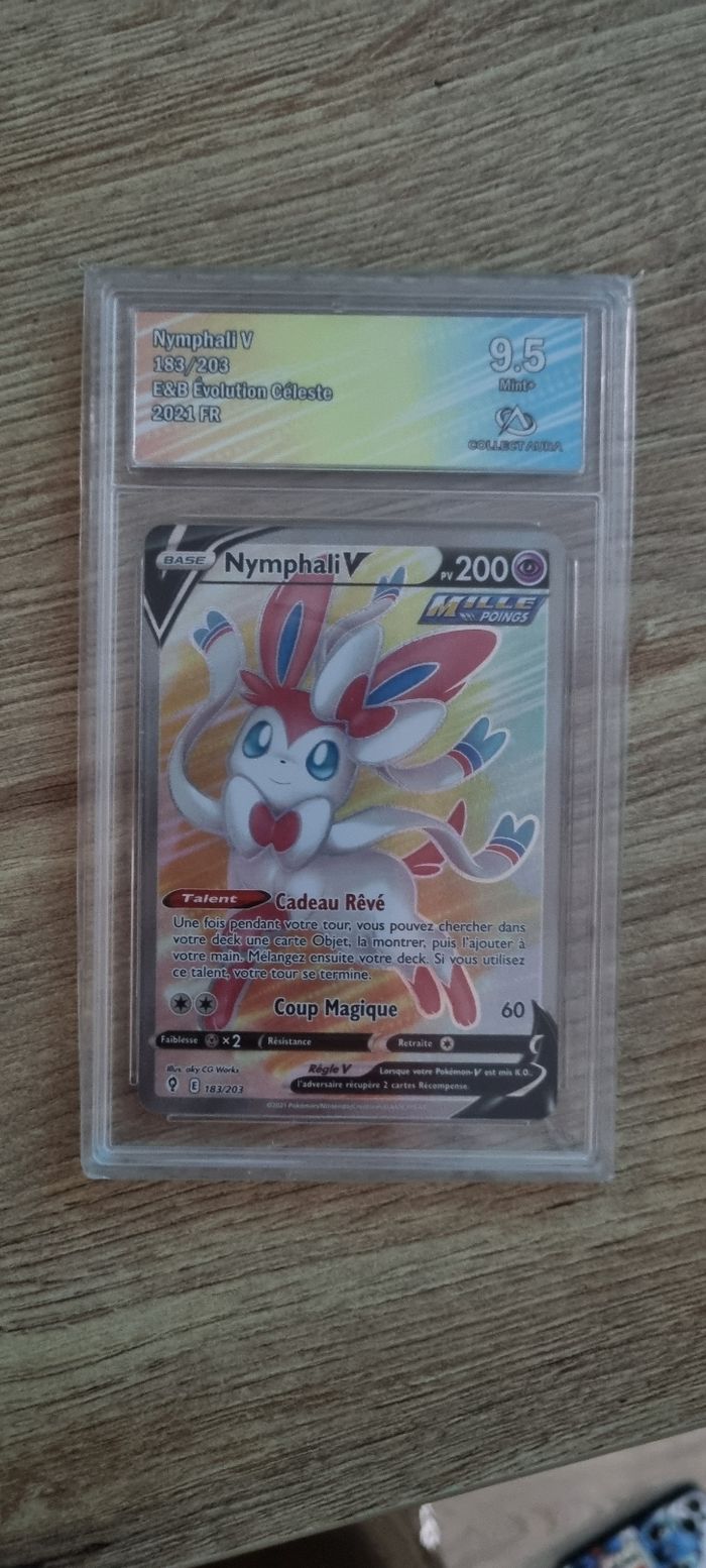 Nymphali V 183/203 gradé 9.5 collect aura - photo numéro 1