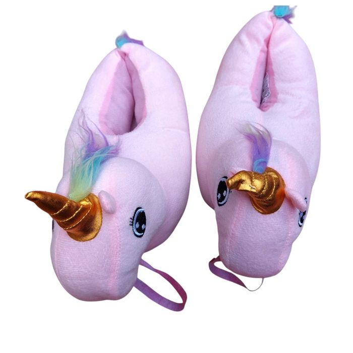 Magnifiques chaussons licorne neufs - photo numéro 2