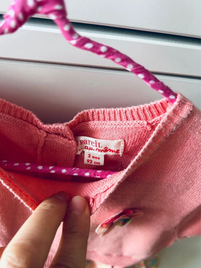 Jolie robe motif liberty dpam 2ans - photo numéro 4