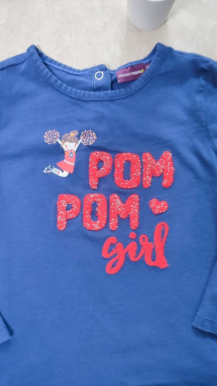 T-shirt manches longues 4 ans  sergent major - photo numéro 2