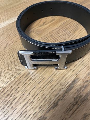 Ceinture noire pour homme