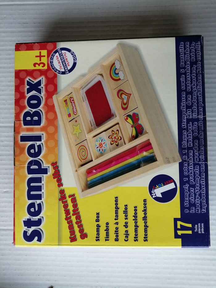 BOITE DE TAMPONS BOIS POUR SCRAPBOOKING  SMALL FOOT COMPAGNY N°7333 - photo numéro 4