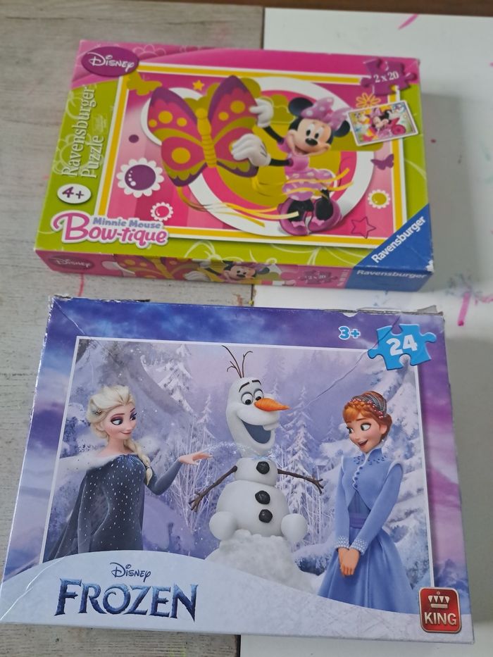 Lot puzzle 24 pièces