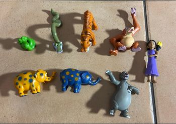 Lot figurines Le livre de la jungle 