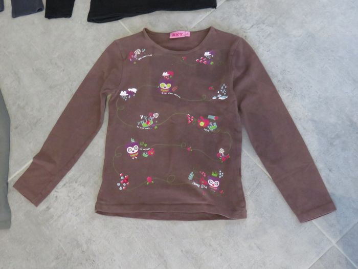6 T-shirt fille manche Longue 10 ans - photo numéro 7
