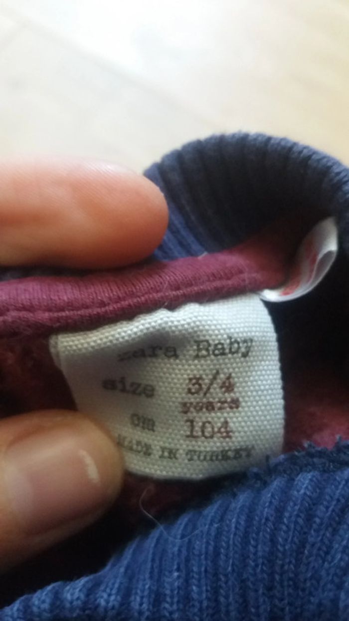 Robe sweat 3 4 ans - photo numéro 4