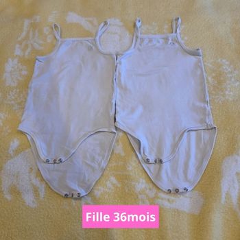 Bodies fille 36mois