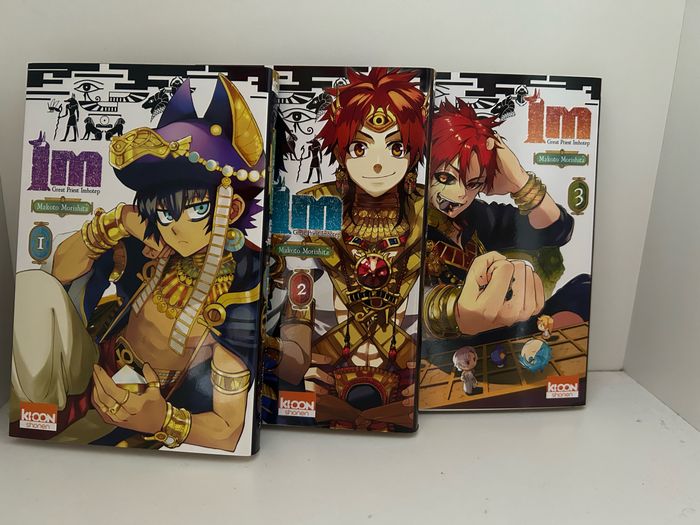 Mangas Im great priest Imhotep tome 1-2-3