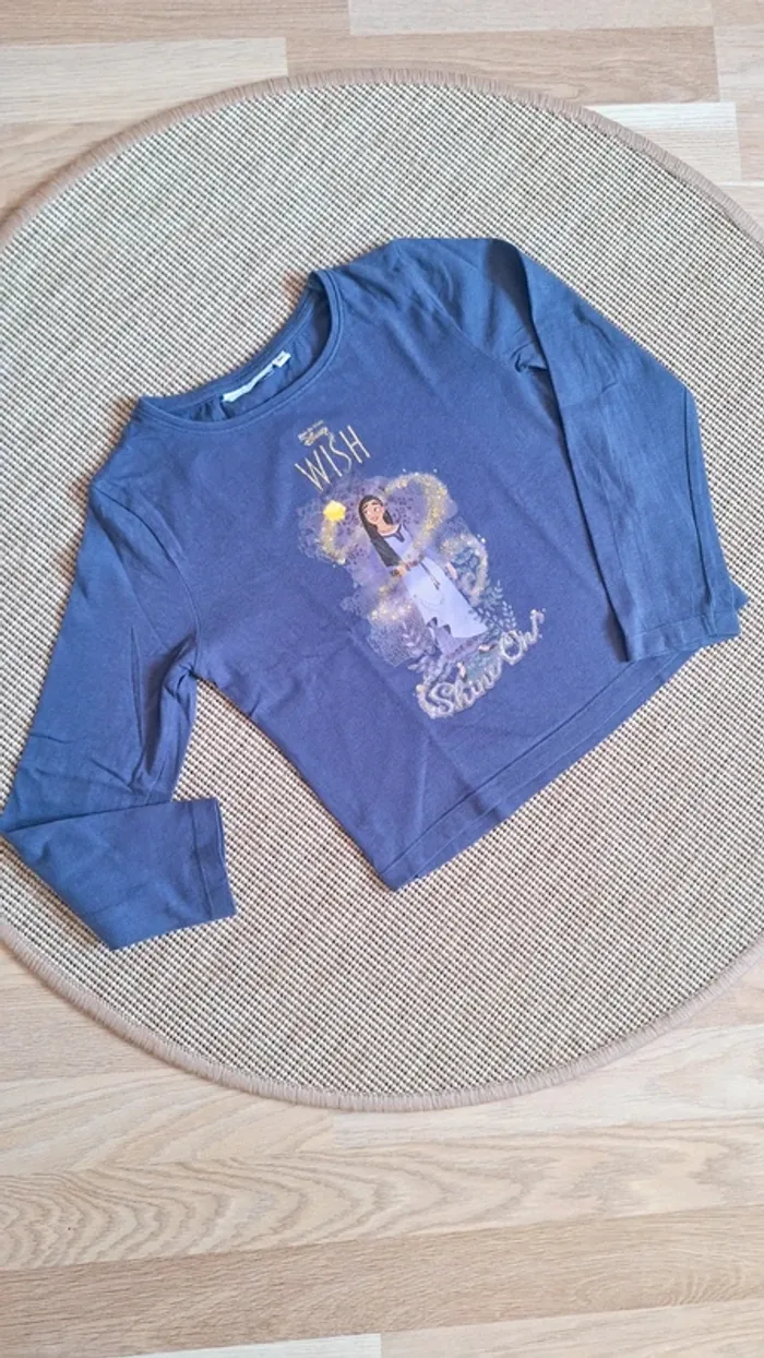 Tee-shirt fille Disney Wish 8 ans - photo numéro 2