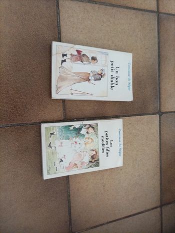 Lot 2 livres la Comtesse de Ségur